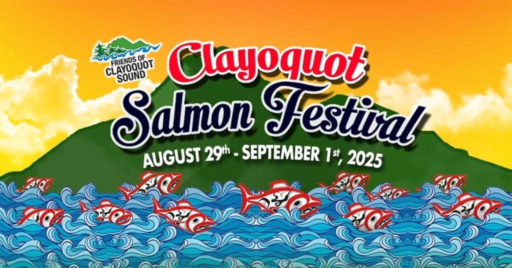 salmon festival banner
