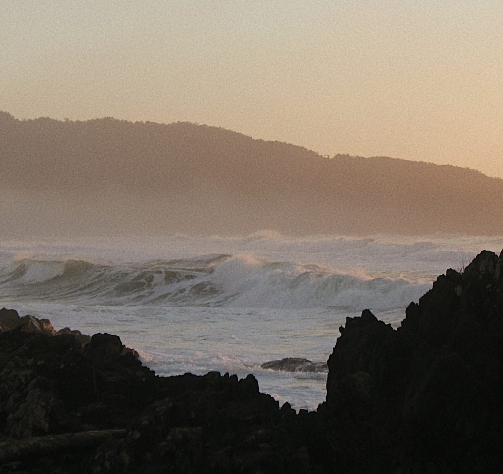 October in Tofino for early storm season