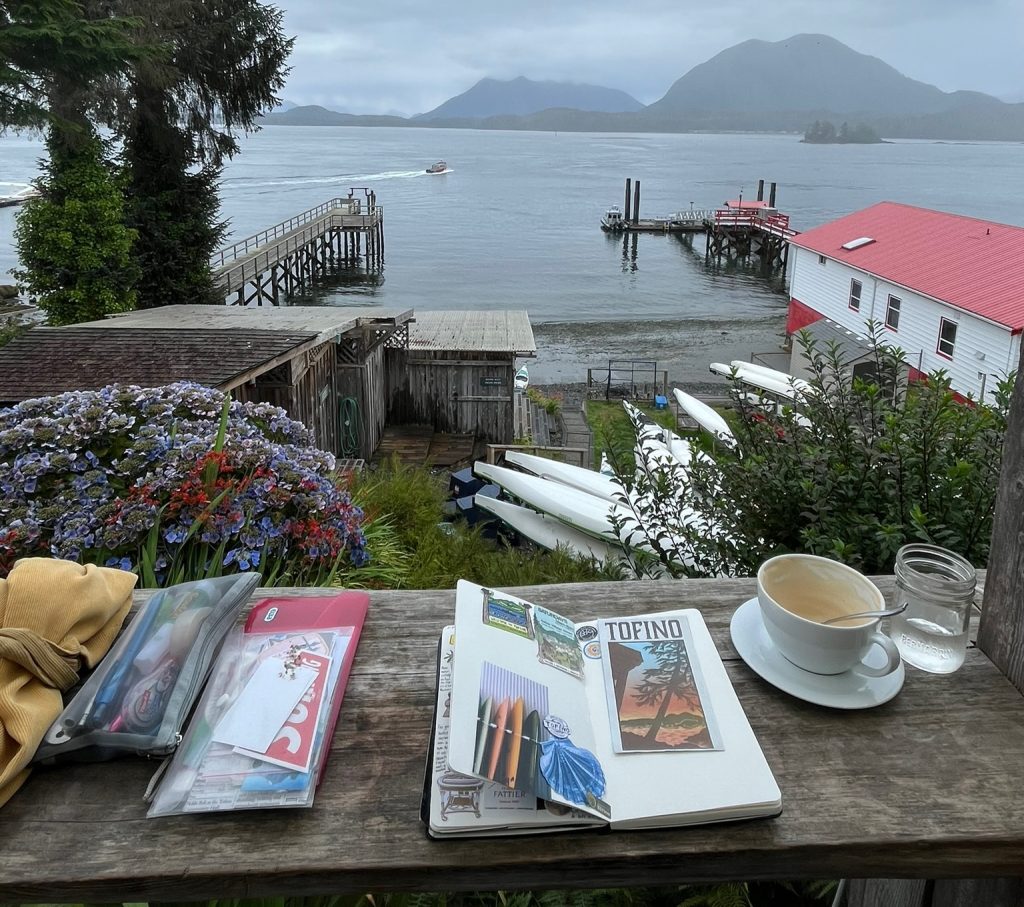 Cozy Coffee shop in Tofino